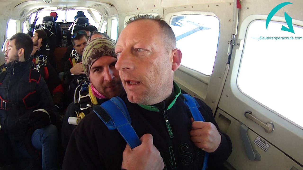 Saut en Parachute le 8 Octobre 2016 Franck