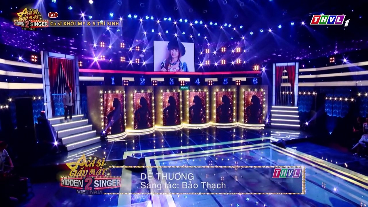 Ca sĩ giấu mặt 2016 - Khởi My - Vòng 1 - Bài Hát: Dễ Thương