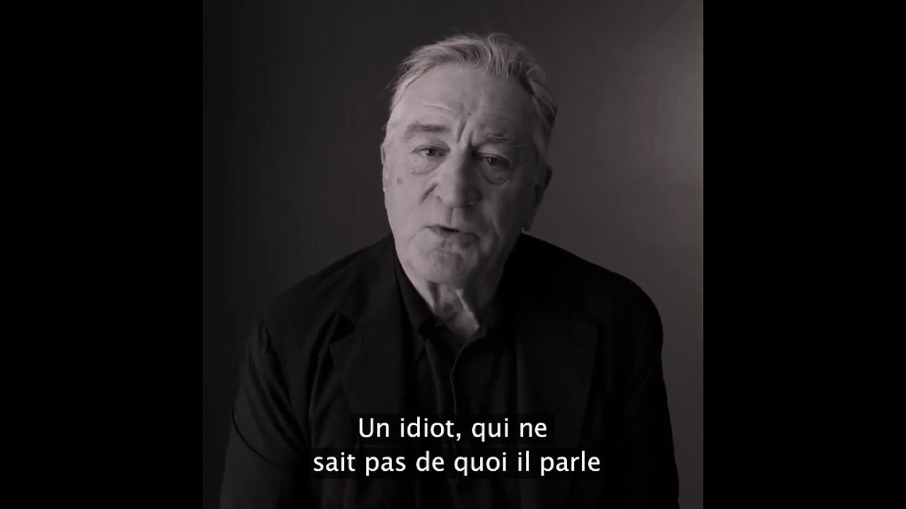 Robert de Niro s'attaque à Donald Trump