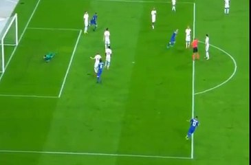 Goal Medvedev. Azerbaijan 1-0 Norway -