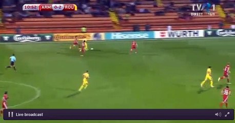 Razvan Marin Goal HD - Armenia 0-3 Romania 08-10-2016 HD