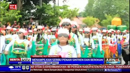 Download Video: Seribu Penari Meriahkan Hari Jadi Indramayu ke-489 Tahun