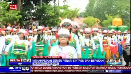 Seribu Penari Meriahkan Hari Jadi Indramayu ke-489 Tahun