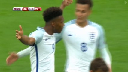 1-0 D. Sturridge Goal HD - England vs Malta (08.10.2016) World Cup - European Qualification