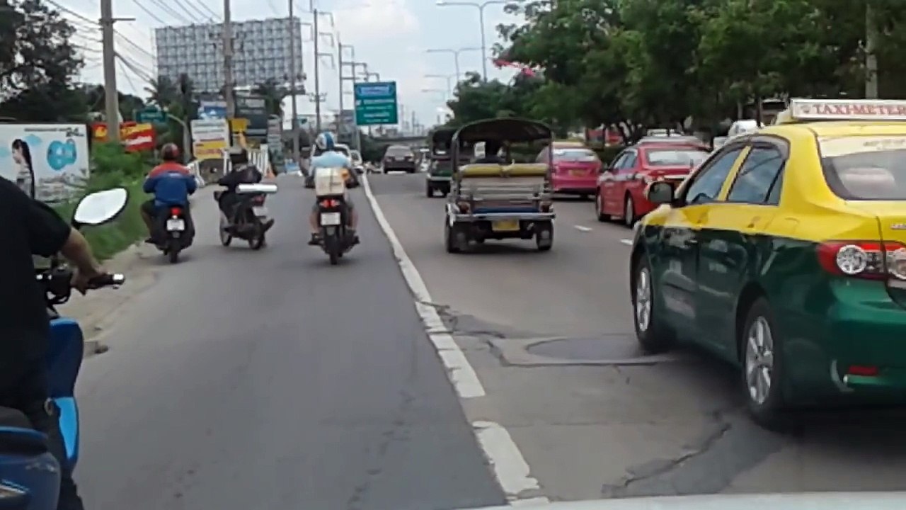 Road rage à scooter
