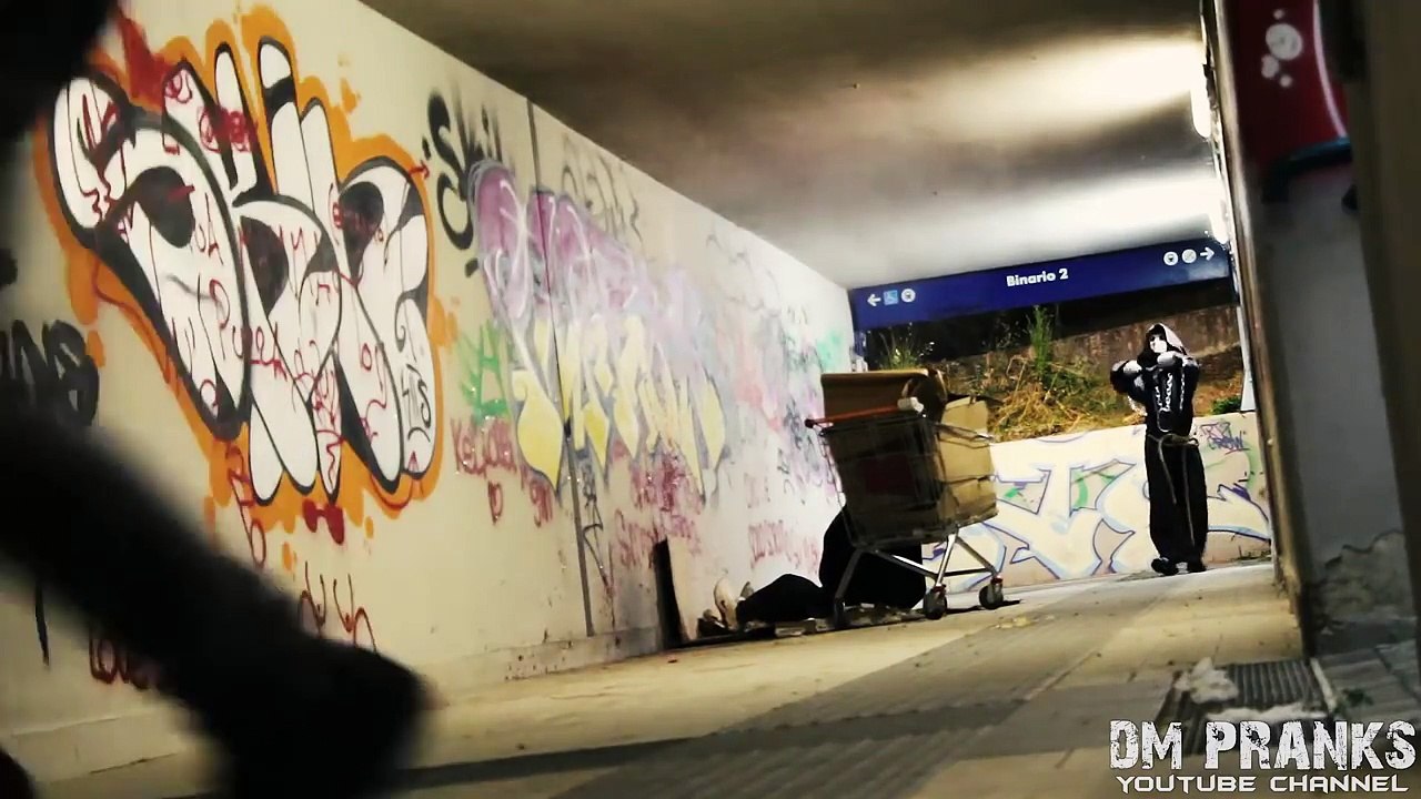 Telekinetic Priest Attack Scare Prank!