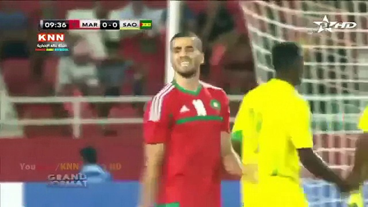 Qualifs. C.Monde 2018: Gabon vs Maroc - Resume 1ere Mi-Temps