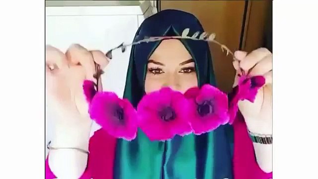 لفات حجاب تركية سهلة وأنيقة 2016 Turkish Hijab Tutorials #hijab_tutorial