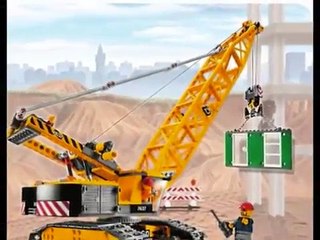 LEGO City La grue à chenilles, Lego Jouets Pour Les Enfants