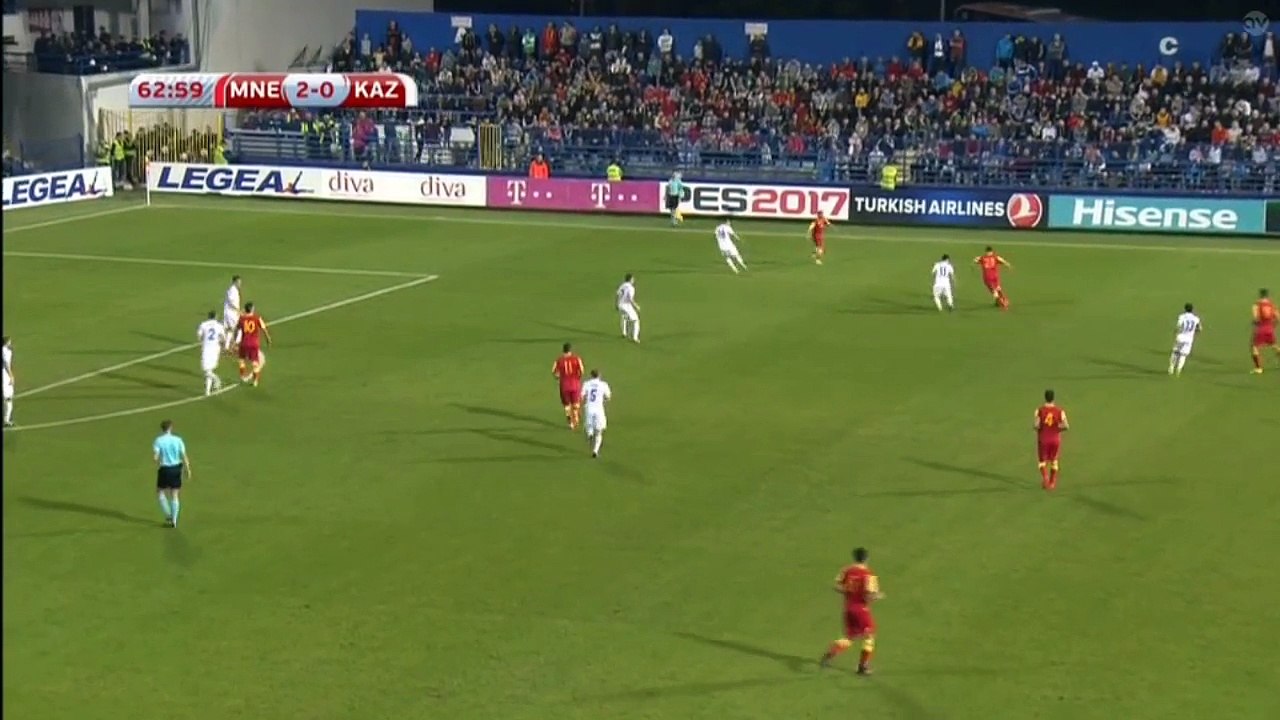 3-0 Stevan Jovetic Goal HD - Montenegro 3-0 Kazakhstan 08.10.2016 HD