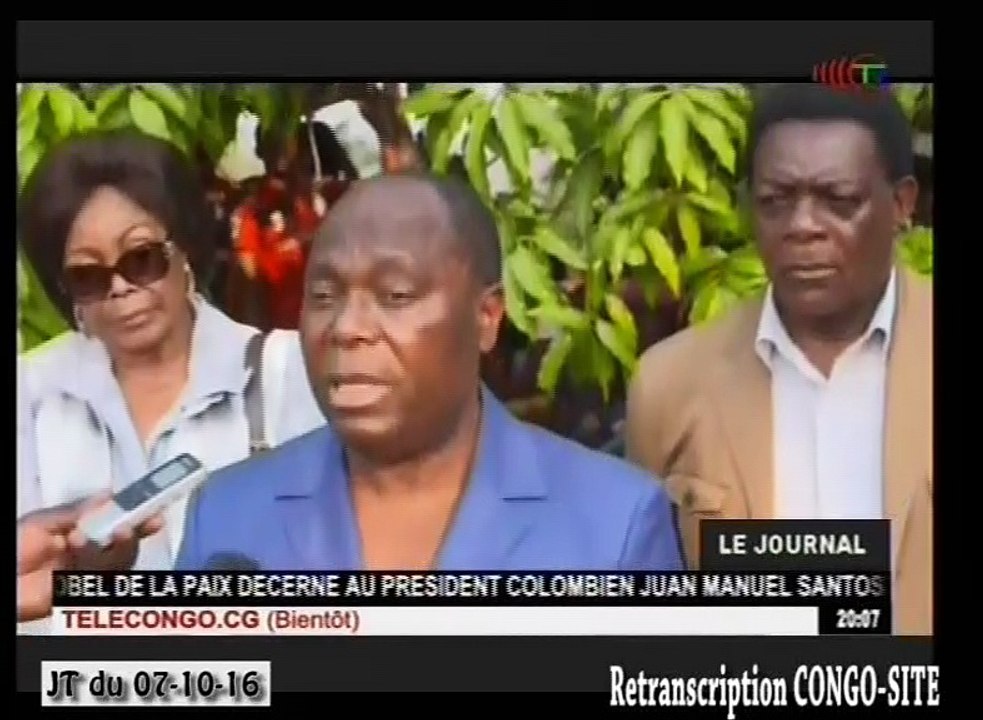 Journal de 20h TVCongo du vendredi 07 septembre 2016 -By Congo-Site