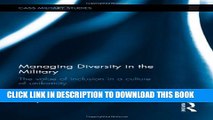 New Book Managing Diversity in the Military: The value of inclusion in a culture of uniformity