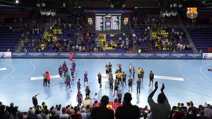 [HIGHLIGHTS] HANDBOL (Lliga): FC Barcelona – At. Valladolid (41-35)