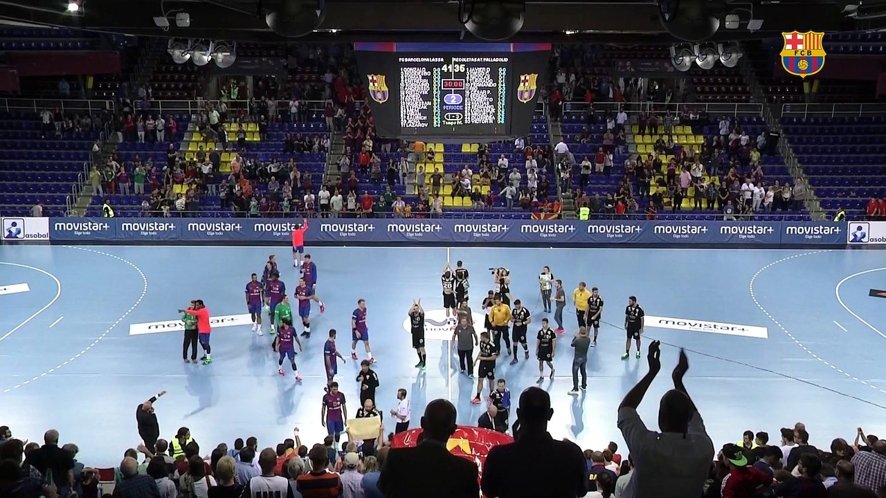[HIGHLIGHTS] HANDBOL (Lliga): FC Barcelona – At. Valladolid (41-35)