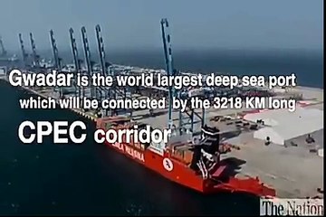 Gwadar is The World Largest Deep Sea Port 3218 KM Long