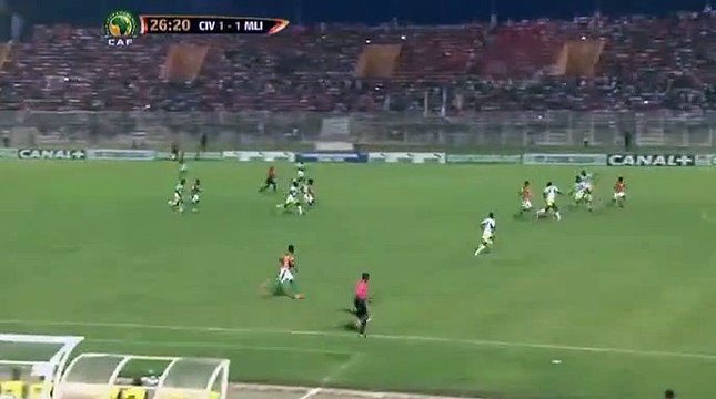 Jonathan Kodjia Goal - Ivory Coast 1-1 Mali 08.10.2016 World Cup - Qualificatio