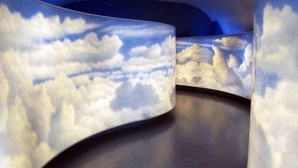 air zoo wall of clouds