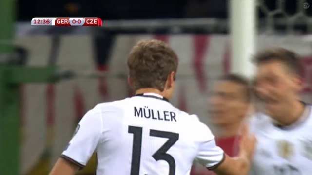 1-0 Thomas Muller Goal HD - Germany 1-0 Czech Republic 08.10.2016 HD