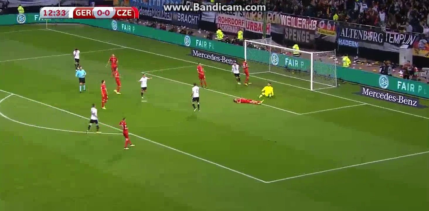 1-0 Thomas Muller Goal HD Germany 1-0 Czech Rep - 08-10-2016
