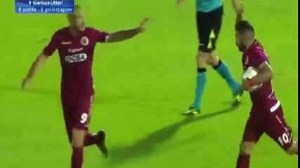 Gianluca Litteri Amazing Goal HD - Cittadella 2-3 Frosinone Calcio - 8.10.2016
