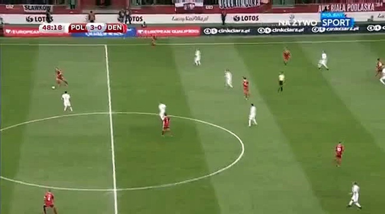 Thiago Rangel Cionek Own Goal HD - Poland 3-1 Denmark 08.10.2016