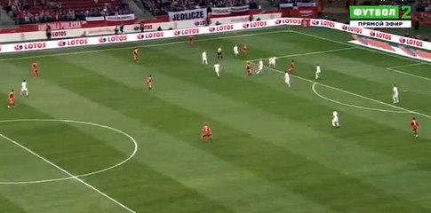 Robert Lewandowski 3-0 Poland - Denmark
