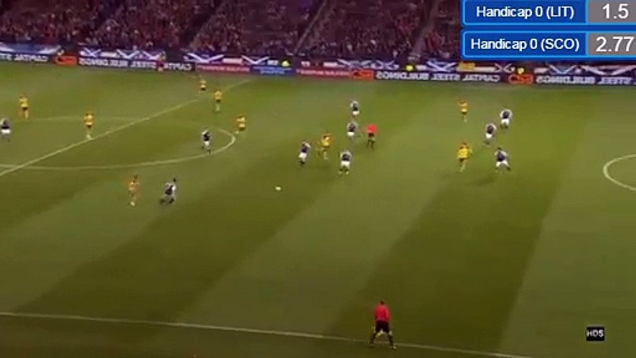 Fiodor Černych Goal HD - Scotland 0-1 Lithuania - 08.10.2016 HD