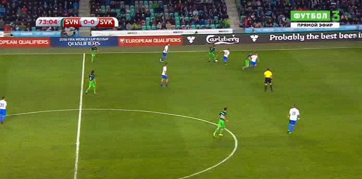 Rok Kronaveter Goal - Slovenia	1-0	Slovakia 08.10.2016