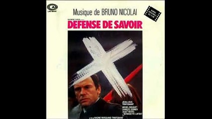 BRUNO NICOLAI - DEFENSE DE SAVOIR 1973 - SOUNDTRACK