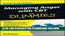 New Book Managing Anger with CBT For Dummies