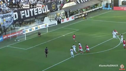 0-1 Eduardo Salvio Goal HD - Santos 0-1 Benfica 08-10-2016 HD