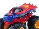 Hot Wheels Camion Monstruo Monster Jam Superman,Camion Monstruo Hombre Araña Juguete