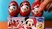 Christmas Mickey Mouse Huevos Sorpresa Unboxing same as Chocolate Kinder Surprise Eggs Navidad
