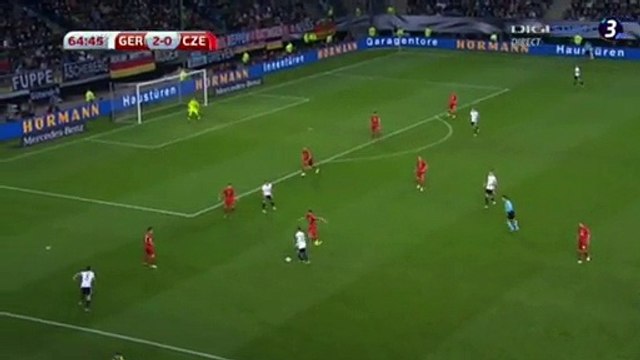 Thomas Müller 2nd Goal - Germany 3-0 Czech Republic - 08.10.2016 HD