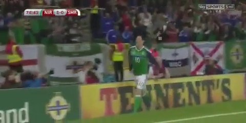 Kyle Lafferty Fantastic Goal - N.Ireland 2-0 San Marino - 08.10.2016 HD