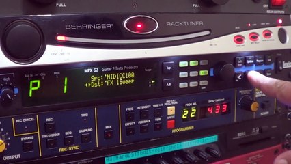 LEXICON MPX G2 WAH, PITCH (WHAMMY) + GROUND CONTROL PRO + PEDAL EXPRESSÃO