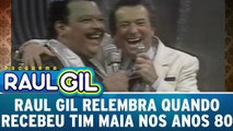 Raul Gil relembra quando recebeu Tim Maia nos anos 80