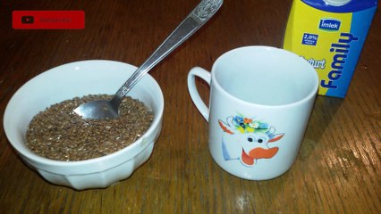 Video herunterladen: Flax seeds with yogurt recipe for digestion / Natural Master No.1