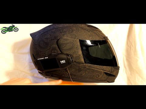 MotoVlog #8.1 ICON Helmet Airmada Helmet Quick Look
