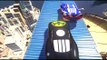 Superman & Batman and StarWars Stormtrooper Custom Lightning McQueen Cars meet up! Disney Pixar