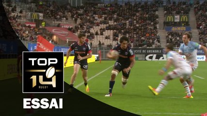 TOP 14 ‐ Essai Steven SETEPHANO (FCG) – Grenoble-Bayonne – J8 – Saison 2016/2017