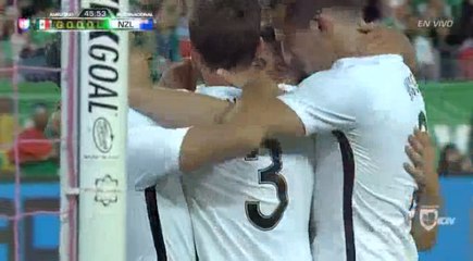 Marco Rojas Goal - Mexico 1-1 New Zealand - (08/10/2016)