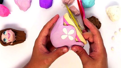Sofia the First Play Doh clay. How to make Princesa Sofia Disney princess