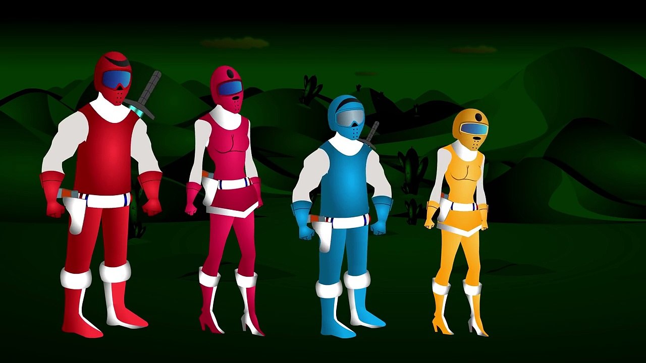 Finger Family Collection | Green Man Epic Fighting Finger Family Nursery Rhymes Plus More