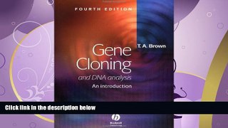 Online eBook Gene Cloning and DNA Analysis: An Introduction