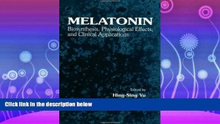 Enjoyed Read Melatonin: Biosynthesis, Physiological Effects, and Clinical Applications