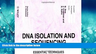 Choose Book DNA Isolation and Sequencing