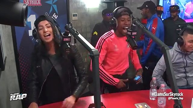Elams, Hooss, Lebeey & Sonia Trad en live dans Planète Rap