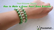 Vidéo 50(P) Comment faire un bracelet avec perles en verre nacré