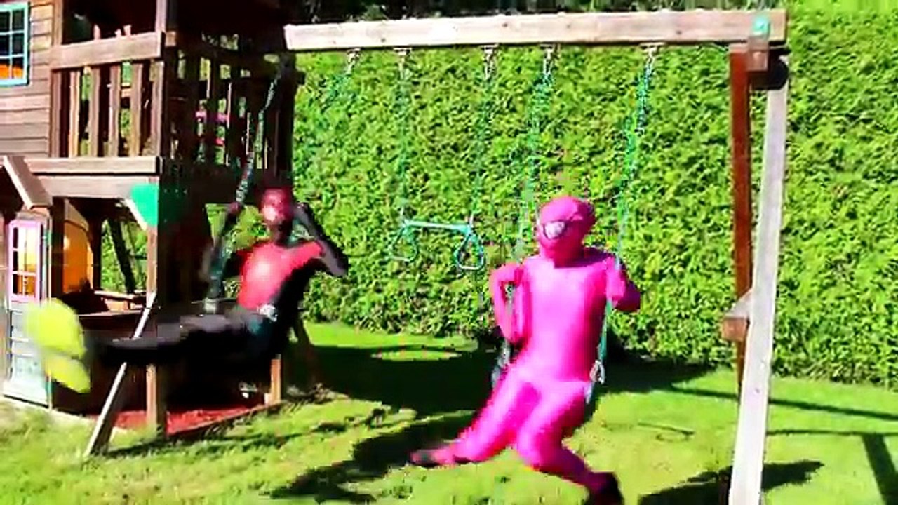 Frozen Elsa Becomes HAIRY! w_ Spiderman Maleficent Joker Princess Rapunzel Ariel Toys! Superhero Fun